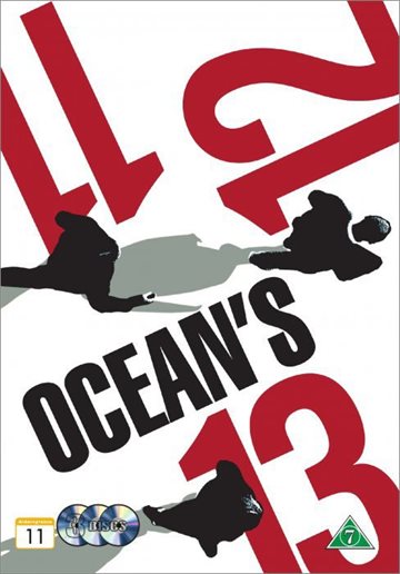 Ocean's Eleven, Ocean's Twelve, Ocean's Thirteen DVD Boks